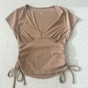 Light Brown American Eagle Top